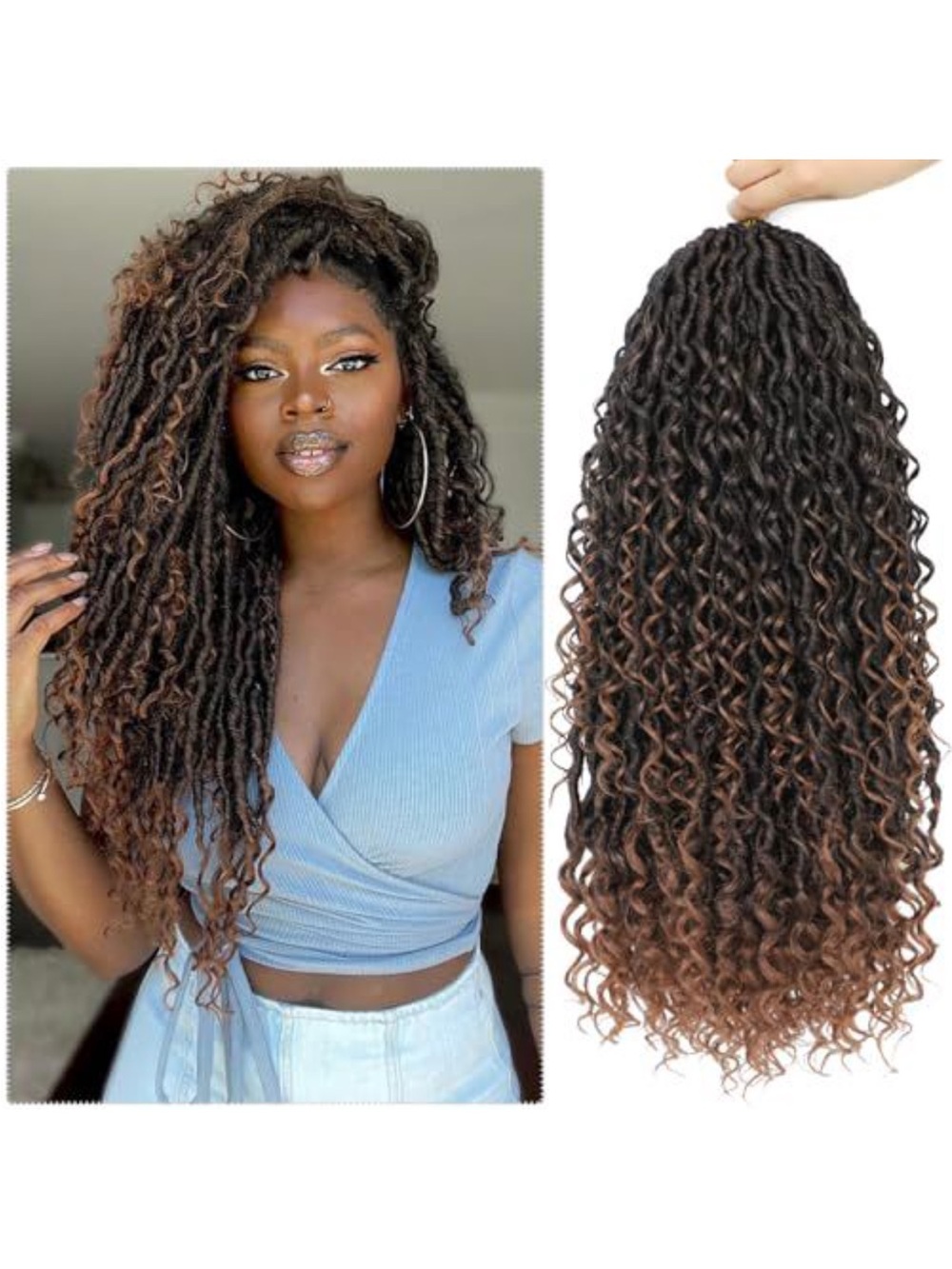 Goddess crochet braiding hair